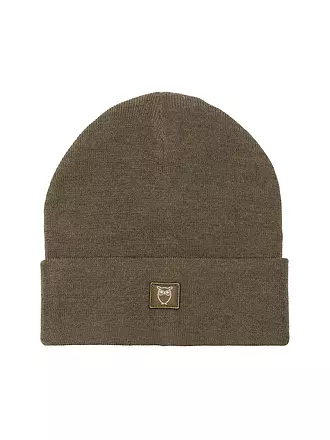 KNOWLEDGE COTTON APPAREL | Mütze - Haube | olive