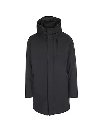 KNOWLEDGE COTTON APPAREL | Softshell Parka | schwarz