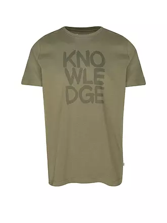 KNOWLEDGE COTTON APPAREL | T-Shirt | blau