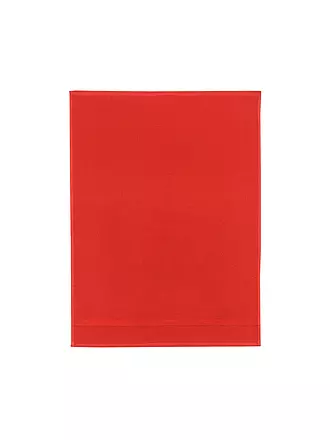 KRACHT | Geschirrtuch 50x70cm Piquet / Frottier Blau | rot