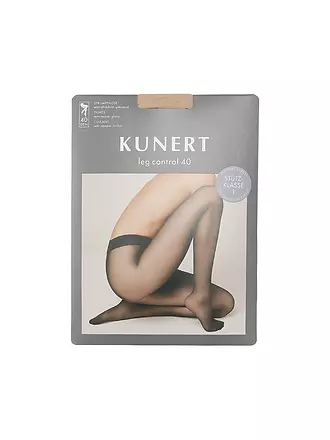 KUNERT | Strumpfhose LEG CONTROL 40 DEN teint | schwarz