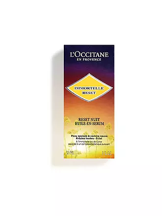 L'OCCITANE | Immortelle Overnight Reset Öl-in-Serum 30ml | 