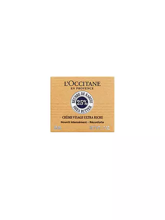 L'OCCITANE | Sheabutter Ultra Rich Gesichtscreme 50ml | 