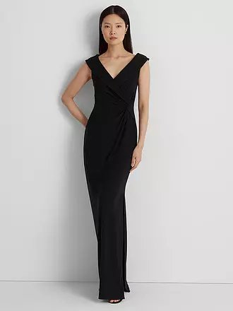 LAUREN RALPH LAUREN | Abendkleid LEONIDAS | dunkelrot