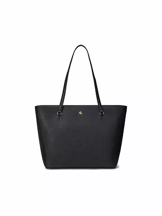 LAUREN RALPH LAUREN | Ledertasche - Shopper KARLY Medium | gold