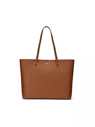 LAUREN RALPH LAUREN | Ledertasche - Shopper KARLY TOTE Large | weiss