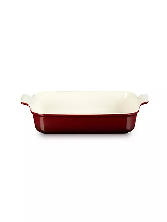 LE CREUSET | Auflaufform Tradition 32x24cm/4l Azure | dunkelrot