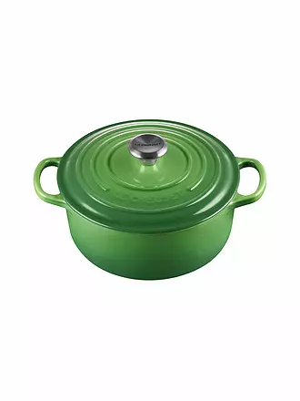 LE CREUSET | Bräter rund SIGNATURE 20cm Garnet | grün