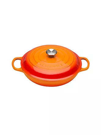 LE CREUSET | Gourmet Profitopf SIGNATURE 30cm/3,2l Garnet | orange