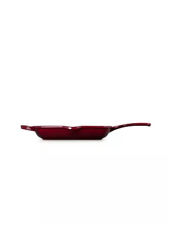 LE CREUSET | Grillpfanne quadratisch SIGNATURE 26x26cm Garnet | dunkelrot