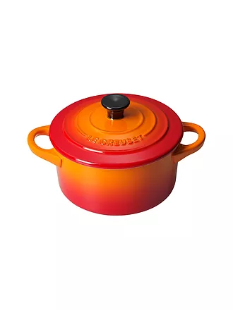 LE CREUSET | Mini-Cocotte POTERIE 10cm/0,2L Garnet | orange