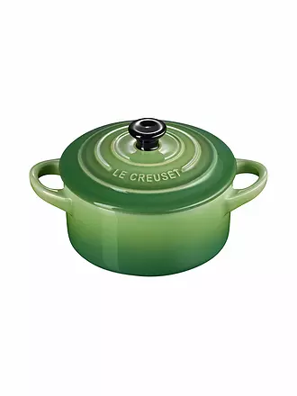 LE CREUSET | Mini-Cocotte POTERIE 10cm/0,2L Garnet | grün