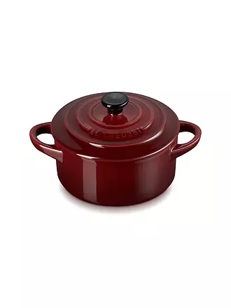 LE CREUSET | Mini-Cocotte POTERIE 10cm/0,2L Garnet | hellgrau