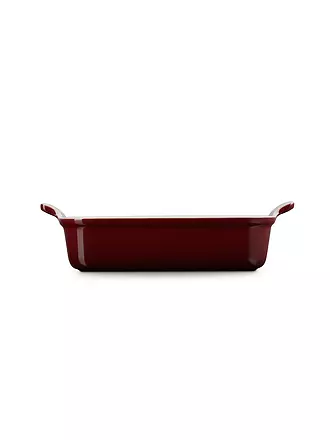 LE CREUSET | Rechteckige Auflaufform Tradition aus Steinzeug 26x19cm Garnet | blau