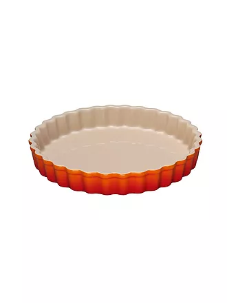 LE CREUSET | Tarteform 28cm POTERIE Garnet | orange