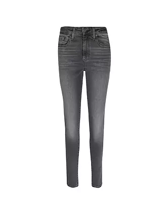 LEVI'S® | Jeans Skinny Fit 721 HIGH RISE SKINNY MIDNIGHT | grau