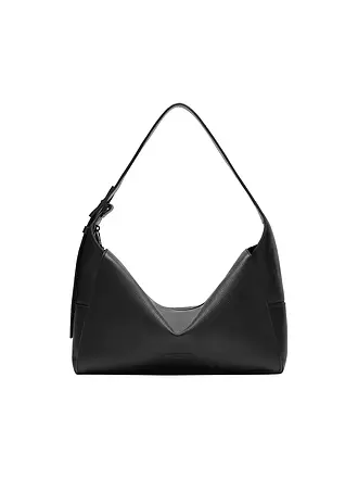 LIEBESKIND BERLIN | Ledertasche - Hobo Bag  LOU Medium | schwarz