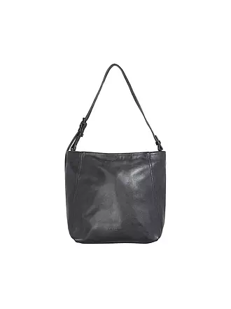 LIEBESKIND BERLIN | Ledertasche - Hobo CHUDY Medium | schwarz