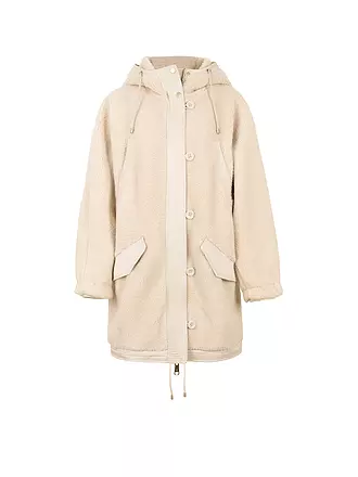 LIEBLINGSSTÜCK | Parka in Felloptik ILSAL | beige