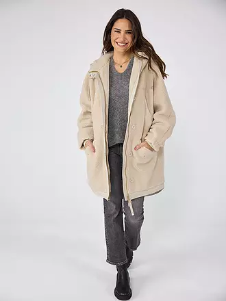 LIEBLINGSSTÜCK | Parka in Felloptik ILSAL | beige