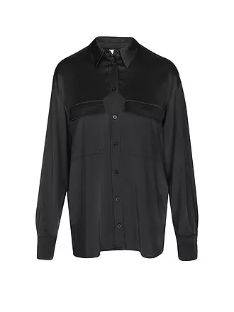 LIU JO | Bluse CAMICIA VISCOSA | schwarz