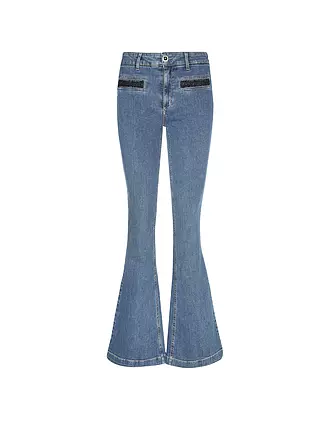 LIU JO | Jeans Boot Cut UP BEAT BRAID  | 