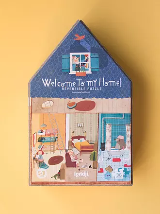 LONDJI | Puzzle WELCOME TO MY HOME 36 Teile  | 