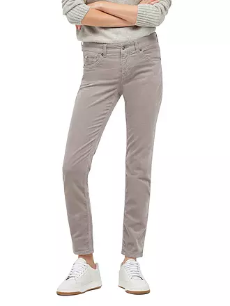 MAC | Cordhose Slim Fit | grau