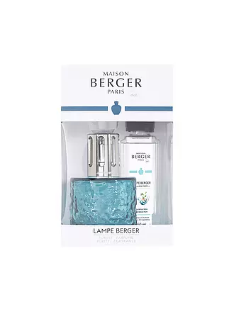 MAISON BERGER PARIS | Lampe Berger Set MIRAGE BLEUE +250ml Home Sweet Home | blau