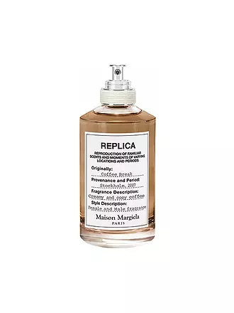 MAISON MARGIELA | Replica Caffee Break Eau de Toilette 100ml | keine Farbe