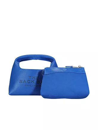 MARC JACOBS | Ledertasche - Henkeltasche THE MINI SACK | blau