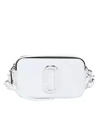 MARC JACOBS | Ledertasche - Minibag THE SNAPSHOT | weiss