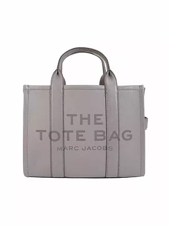 MARC JACOBS | Ledertasche - Tote Bag  THE MEDIUM TOTE LEATHER | grau