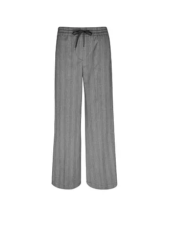 MARC O' POLO DENIM | Hose Wide Leg | grau