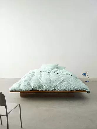 MARC O'POLO HOME | Satin-Bettwäsche HARPA 70x90cm/140x200cm Fern Green | mint