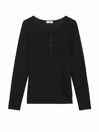 MARC O'POLO | Langarmshirt | schwarz