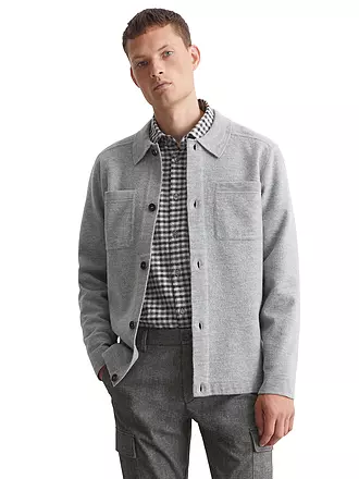 MARC O'POLO | Overshirt | grau