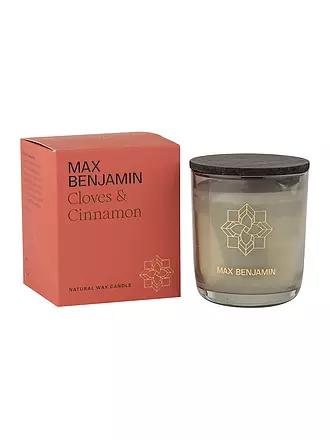 MAX BENJAMIN | Weihnachts Kerze CLASSIC COLLECTION 210g Cloves & Cinnamon | rot