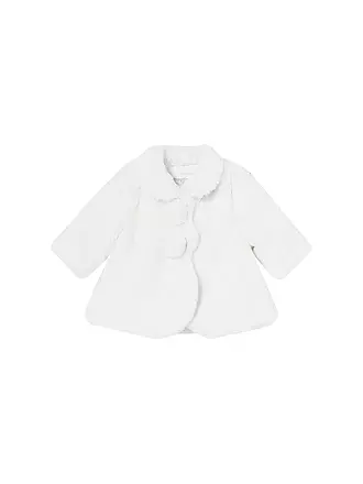 MAYORAL | Baby Jacke in Felloptik | creme