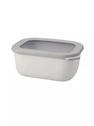 MEPAL | Frischhaltedose - Multibowl Cirqula hoch 1,5l  Nordic White | creme