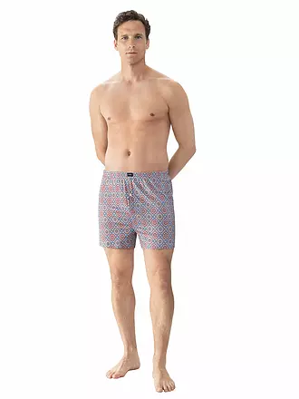 MEY | Boxershorts blue haze | rot