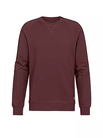 MEY | Loungewear Sweatshirt FELPA STRETCH fumare | braun