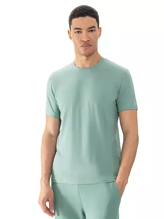 MEY | Pyjama T-Shirt RELAX recent blue | hellgrün