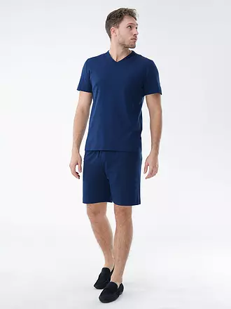 MEY | Pyjama T-Shirt | blau