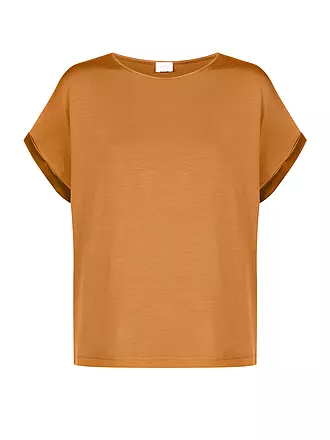 MEY | T-Shirt PURE CHIC caramel apple | camel