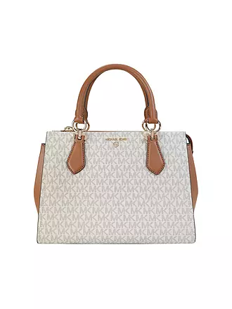 MICHAEL KORS | Ledertasche - Henkeltasche MARILYN Medium | braun