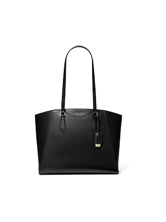 MICHAEL KORS | Ledertasche - Shopper TARYN  Large | schwarz