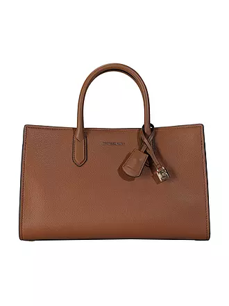 MICHAEL KORS | Ledertasche - Tote Bag SCARLETT Medium | camel