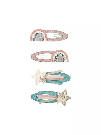 MIMI & LULA | Haarspangen 4 Stück OVER THE RAINBOW CLIPS Little Princess | bunt