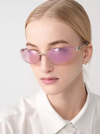 MIU MIU | Sonnenbrille 0MUA50S/68 | silber